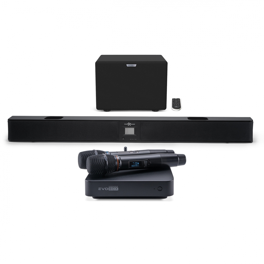 караоке-комплект EVOBOX Plus + EvoSound Bar (саундбар с караоке) в Апшеронске