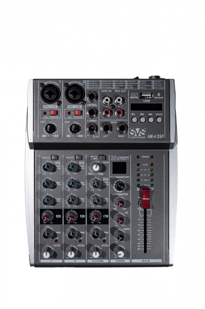 SVS Audiotechnik mixers AM-4 DSP Аналоговый микшерный пульт, 4-канала в Апшеронске