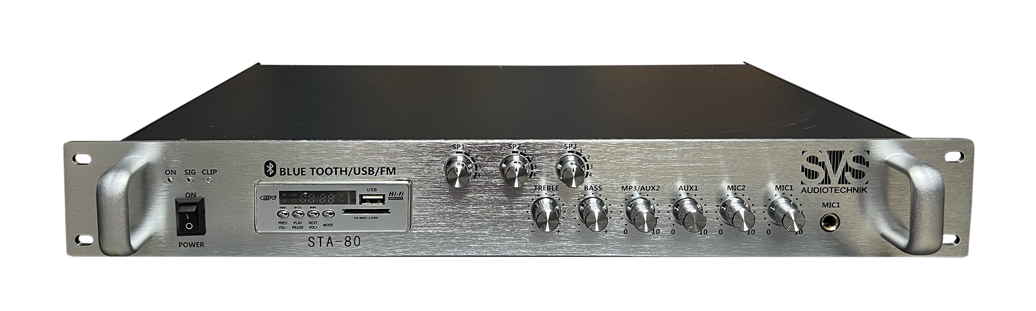 SVS Audiotechnik STA-80 Микшер-усилитель для систем Public Address в Апшеронске